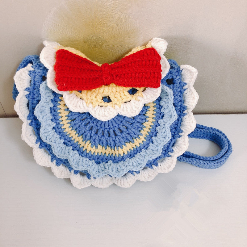 Creative Fashion Handmade Knitted Shoulder Bag