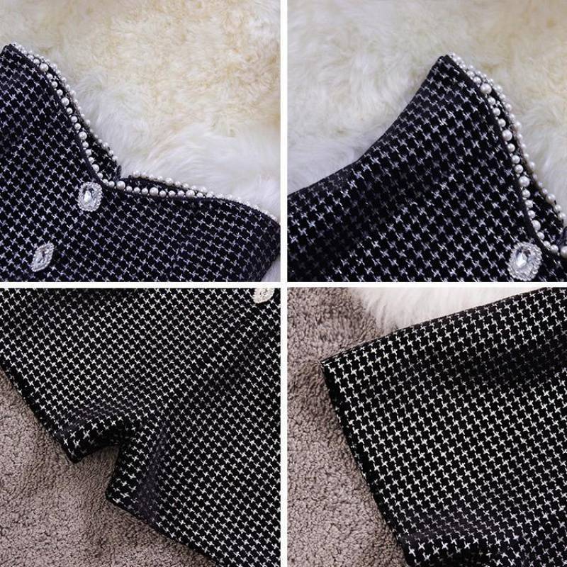 Women's Irregular Pearl High Waist Versatile Wide Leg Shorts