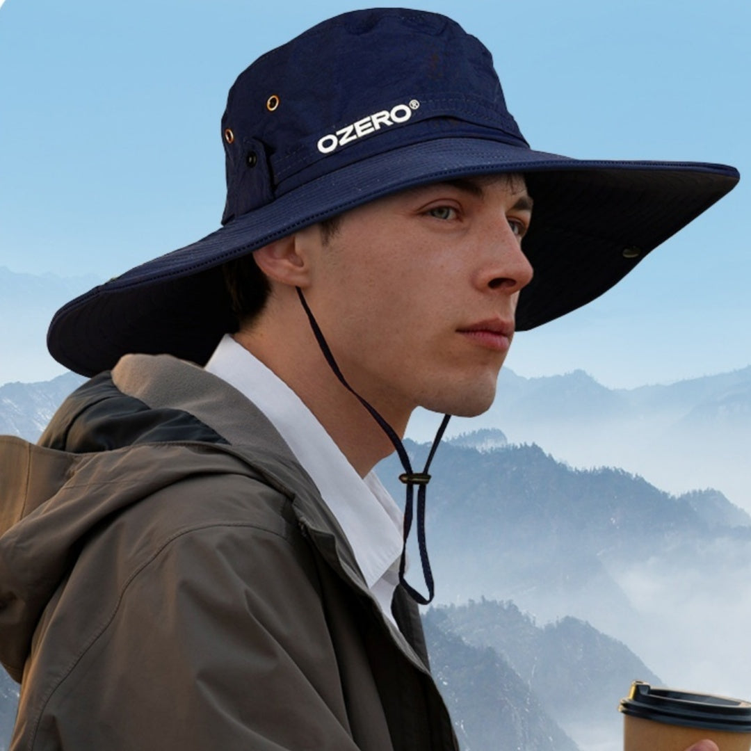 Outdoor Sun Protection Fishing Hat For Men And Women With Wide Brim In Summer