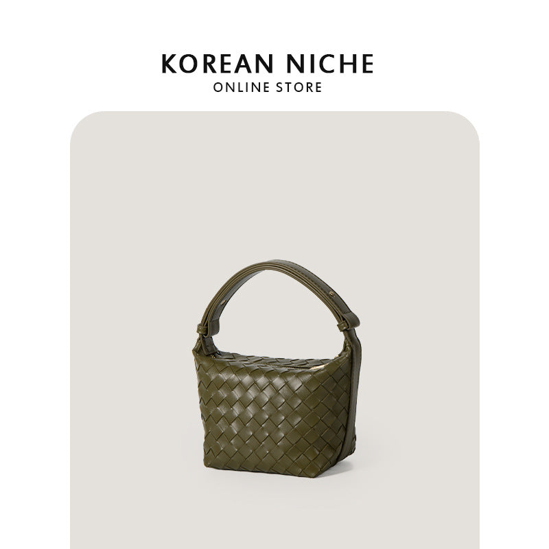 Stylish Casual Hand-held Woven Women's Bag