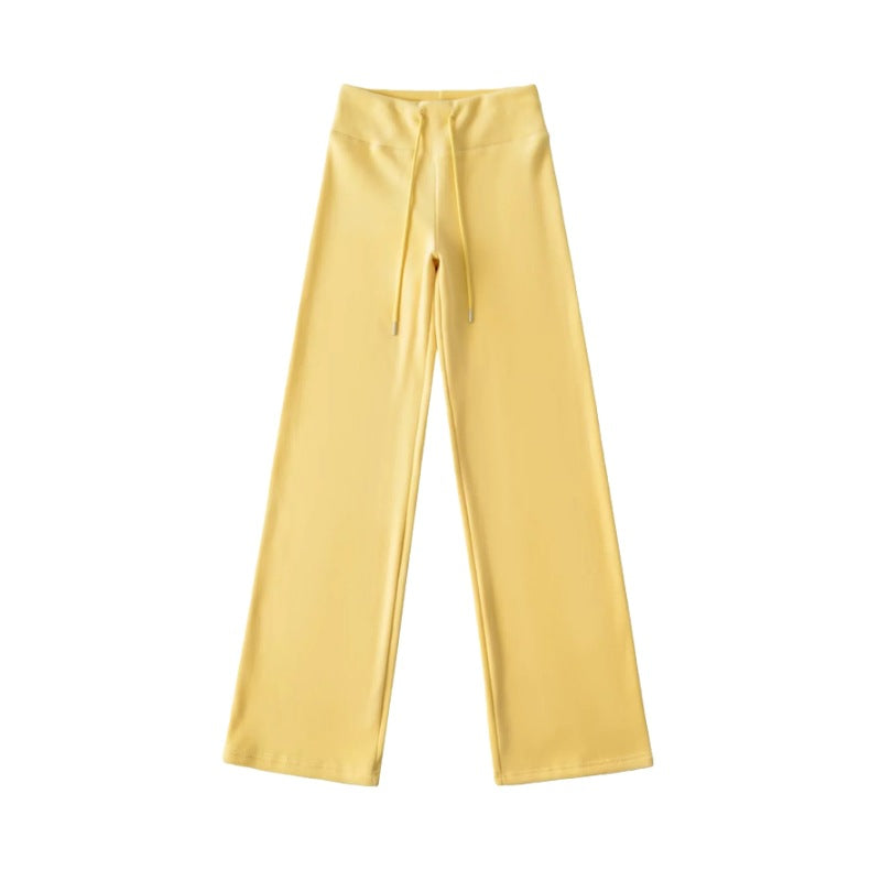 New Winter Fleece-lined, Extra-thick Warm Casual Straight-leg Pants