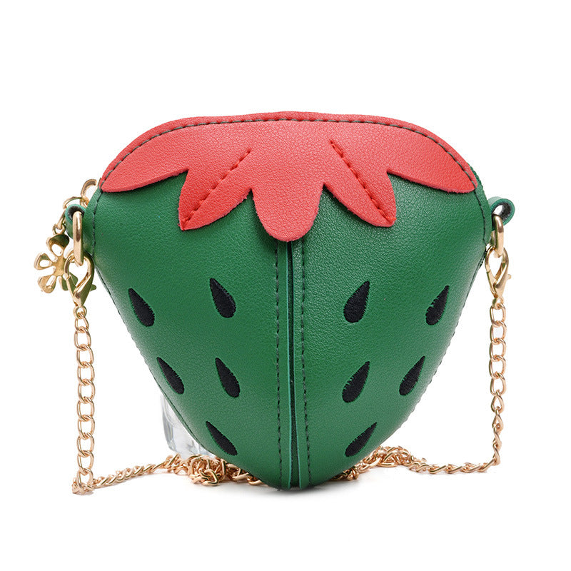 Children's Bag Strawberry Chain Messenger