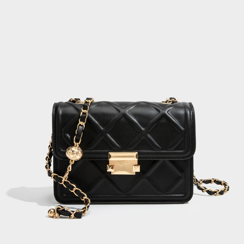 Luksus Niche Crossbody Taske med Diamanter af høj kvalitet
