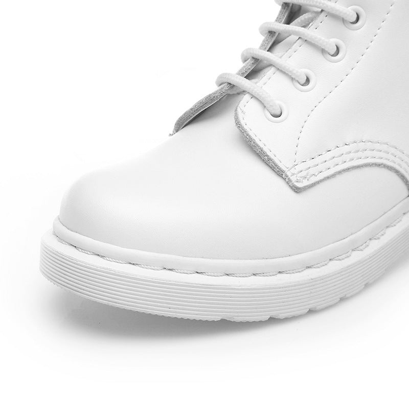 Short Low Heel Flat Mid-tube Single Boots Women