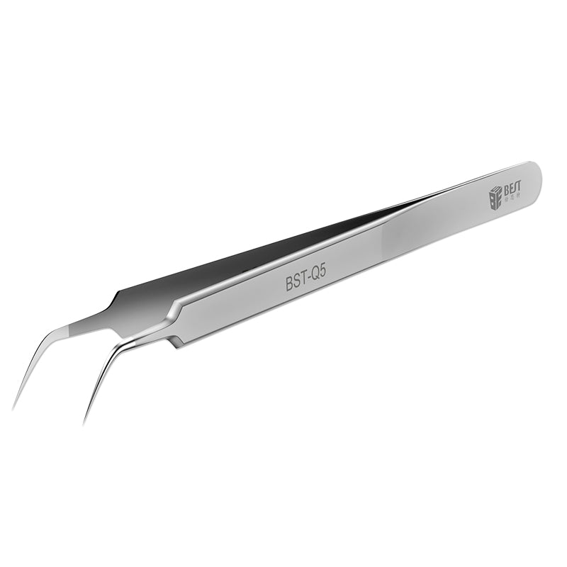 Flying Line Tweezers Stainless Steel 0.1mm Fine Tip Tweezers Lengthened And Hardened For Microscopy