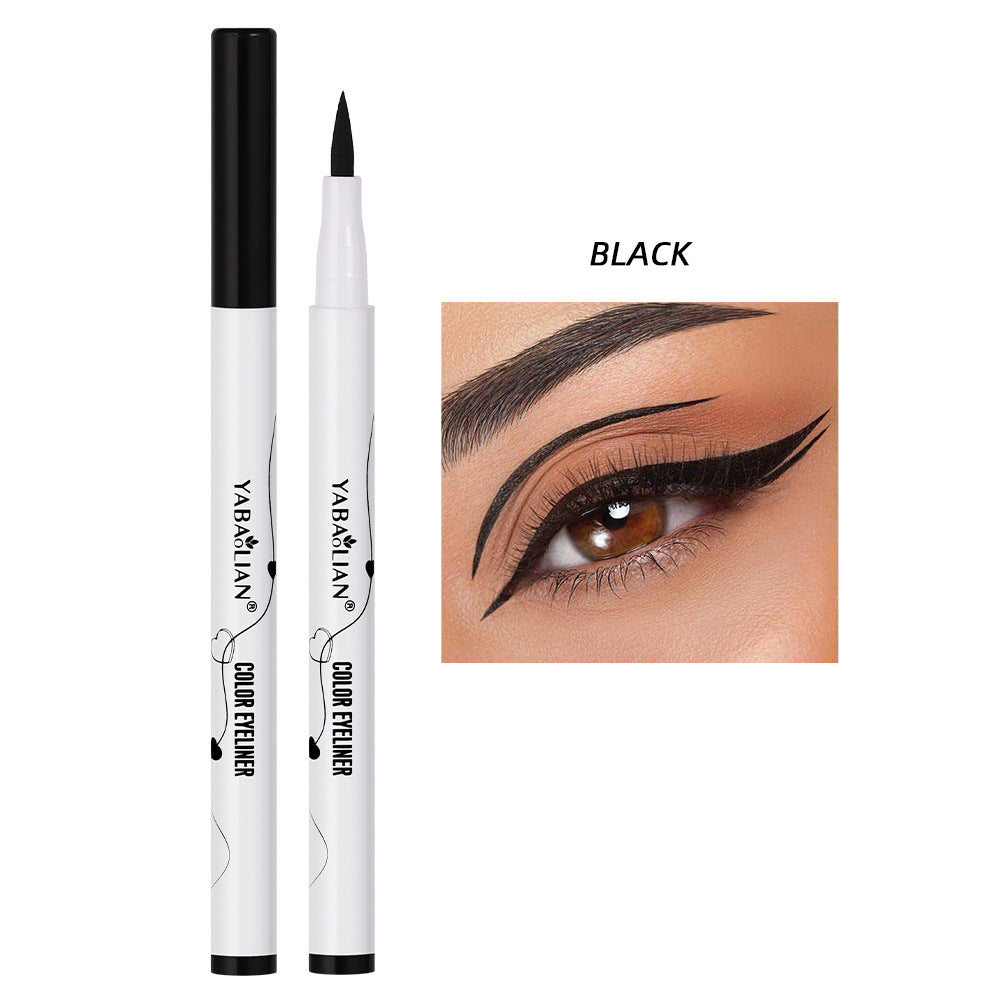 Color Eyeliner Not Easy To Smudge Waterproof Thin Heel
