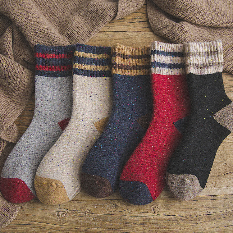 Thickened Warm Terry Female Wool Socks