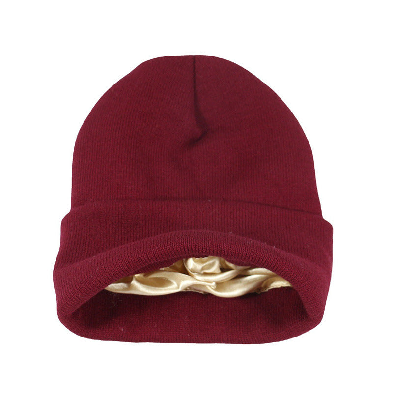 Beanie Color Ding Wool Knitting Hat