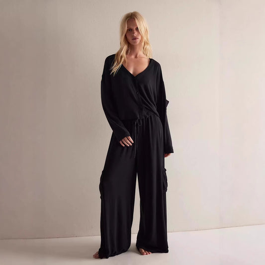 Womens Two-Piece Set Casual Elegant And Chic In European And American Styles