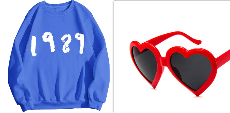 Mode 1989 Casual Langærmet Løs Rundhalset Sweater