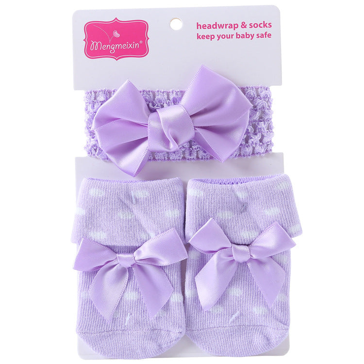 New Polka Dot Three-dimensional Hair Ball Flip Up Children's Socks