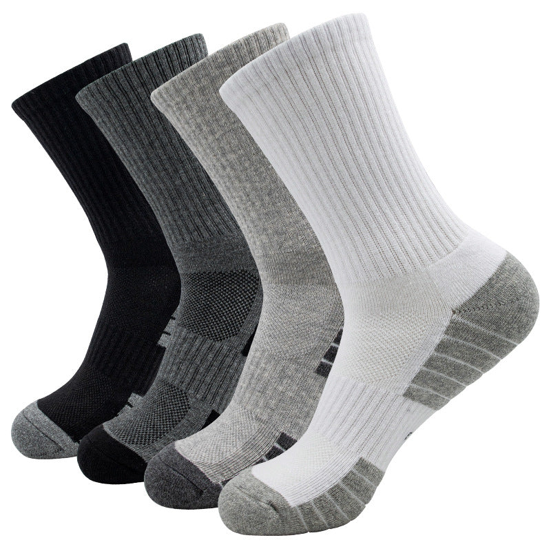 Men's Basketball Socks Thickening Towel