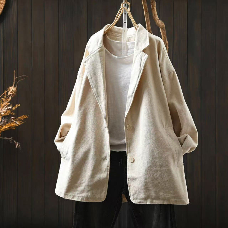 Retro Casual Cotton Loose Retro Casual Top