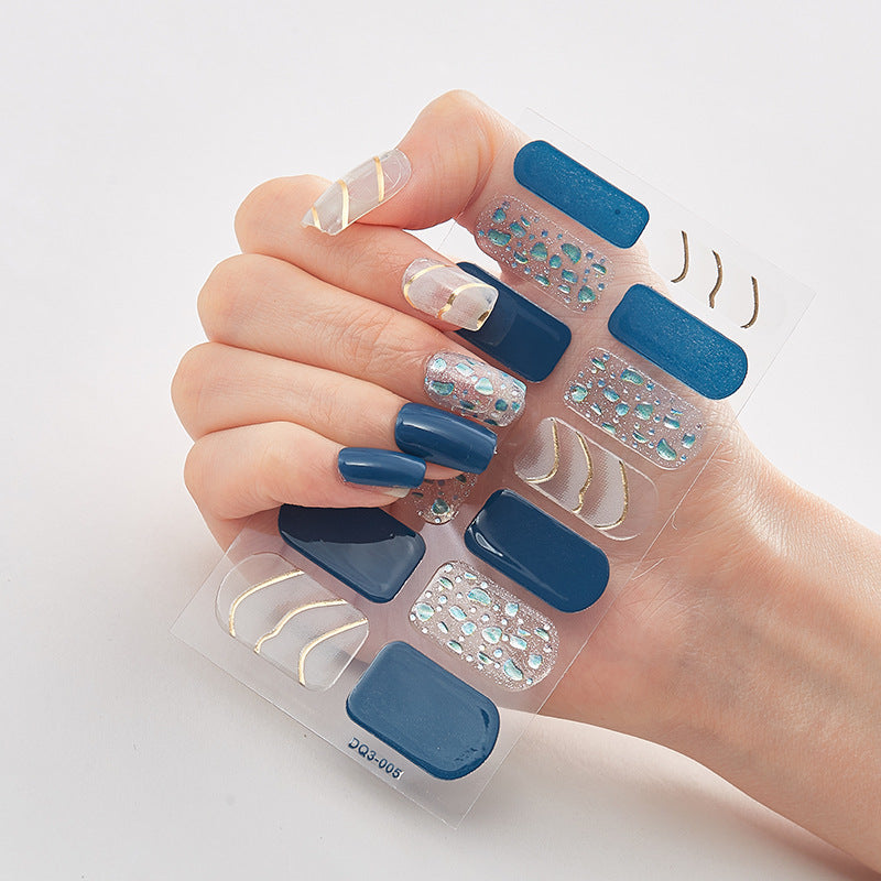 Women's Personalized Gilding Nail Stickers