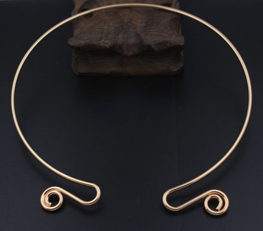 Color-preserving Electroplating Antique Film And Television Collar