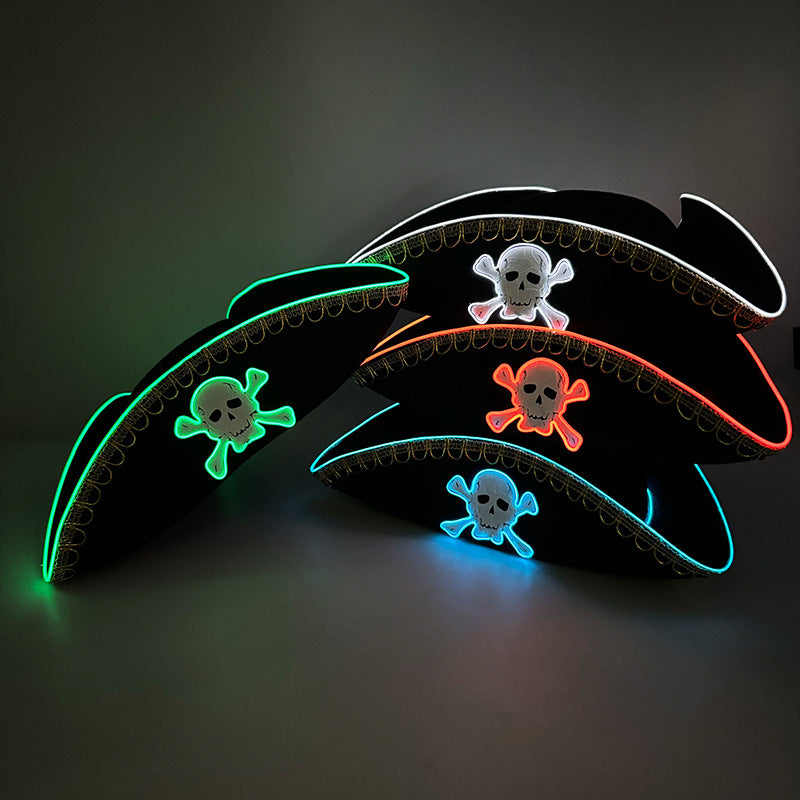 LED Luminous Trend COS Western Cowboy Hat