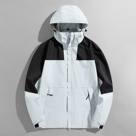 Men's High Waterproof Three-in-one Shell Jacket