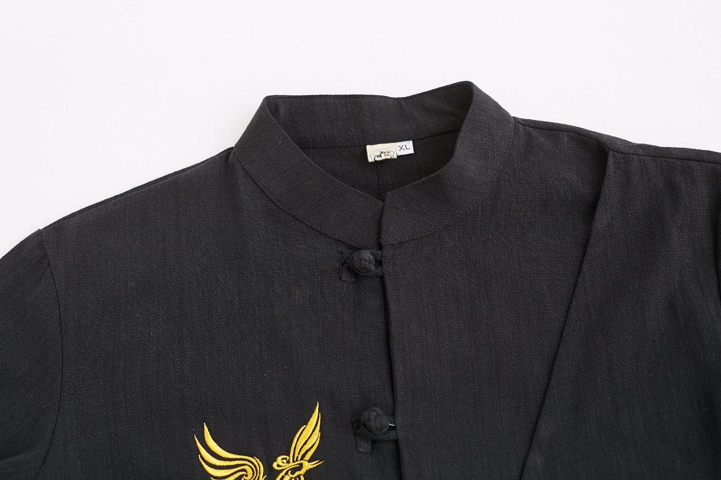 Cotton And Linen Chinese Style Embroidered Cardigan