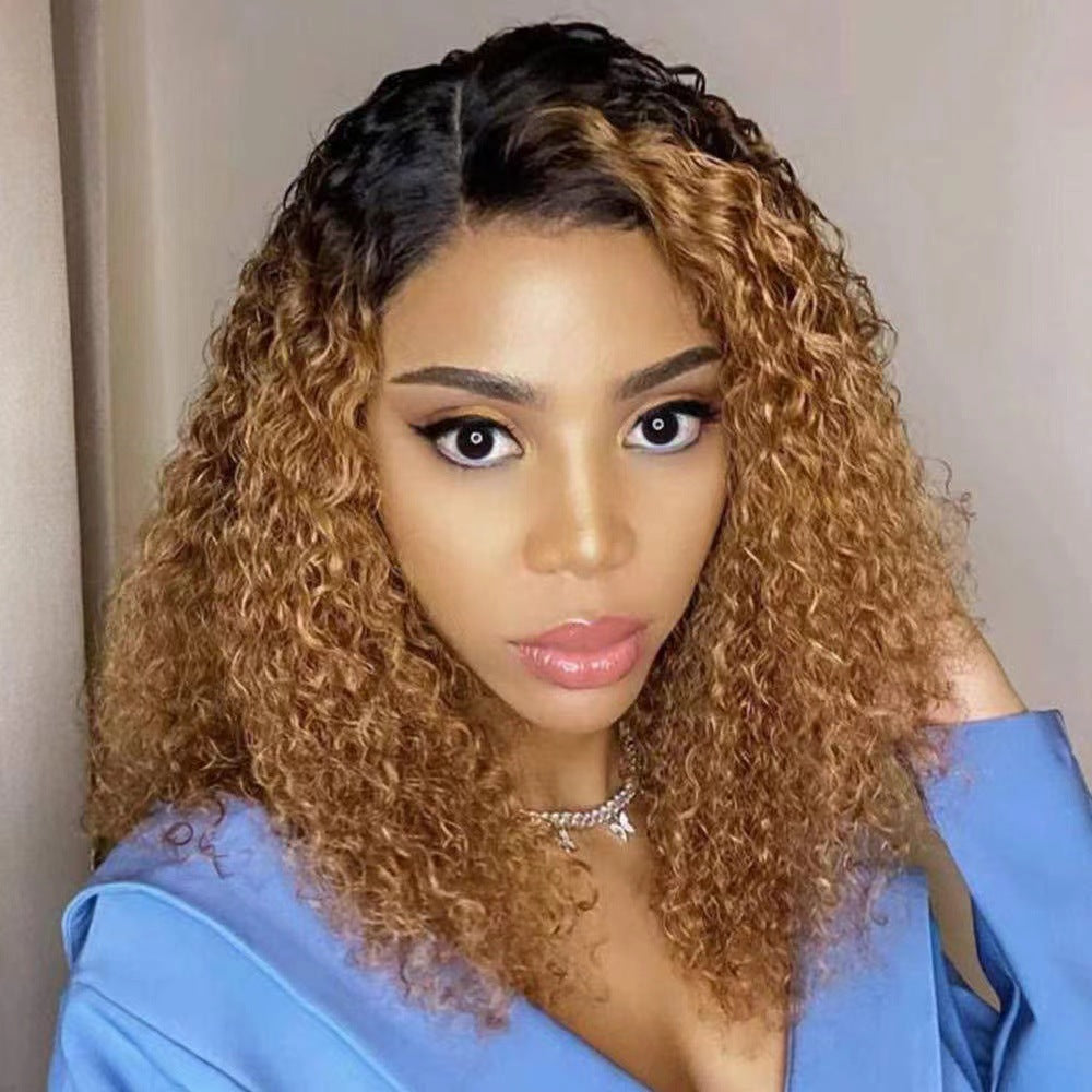 Fluffy Big Wave Half Headgear Wig