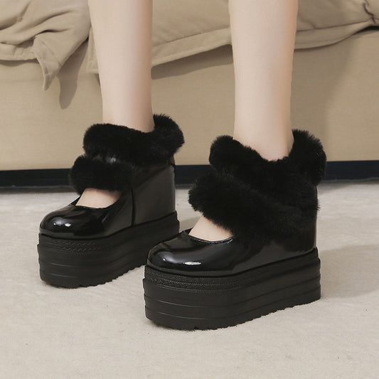 Platform All-matching Sweet Super High Heel Women's Fashion Shoes