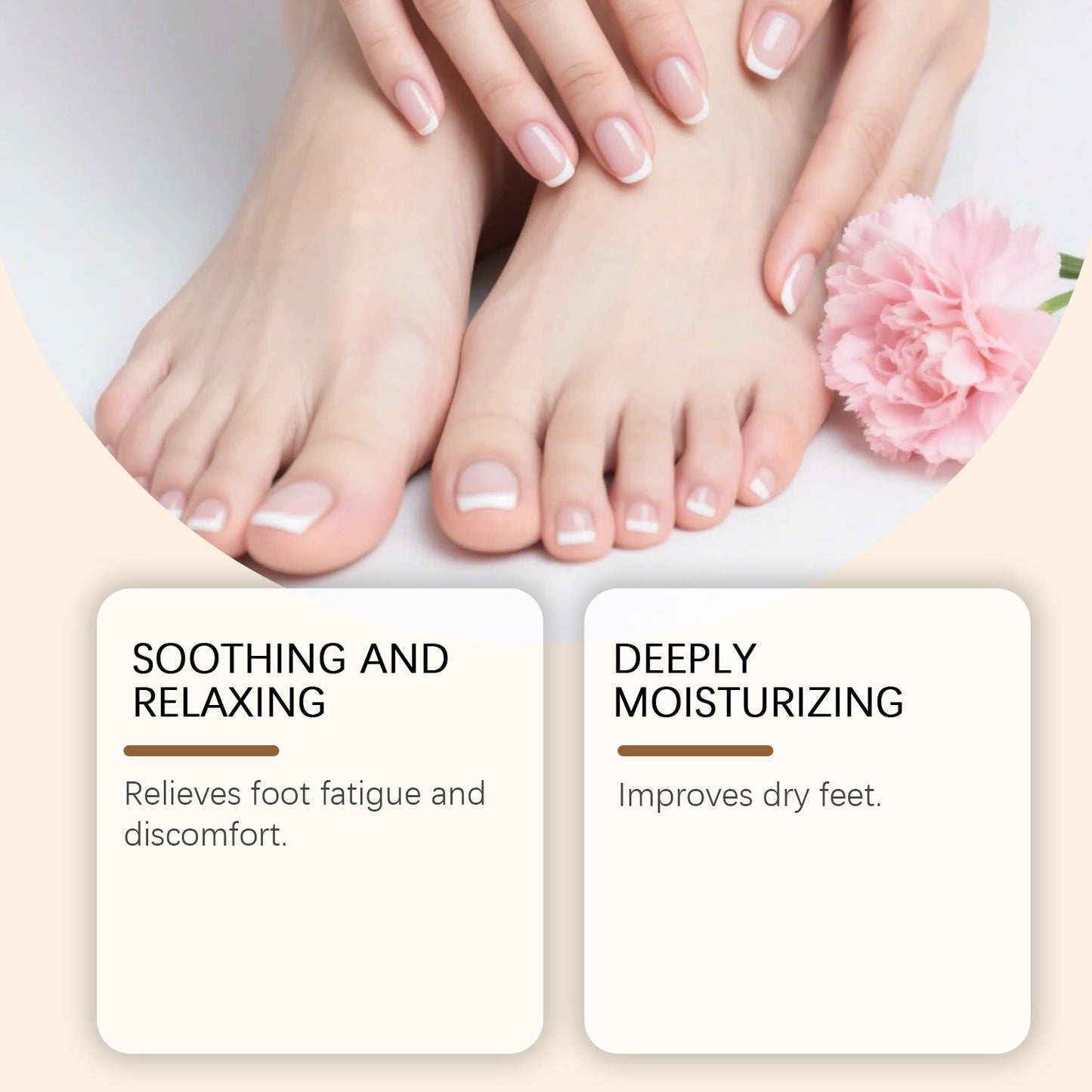 Nourish And Moisturize The Lightweight Foot Skin