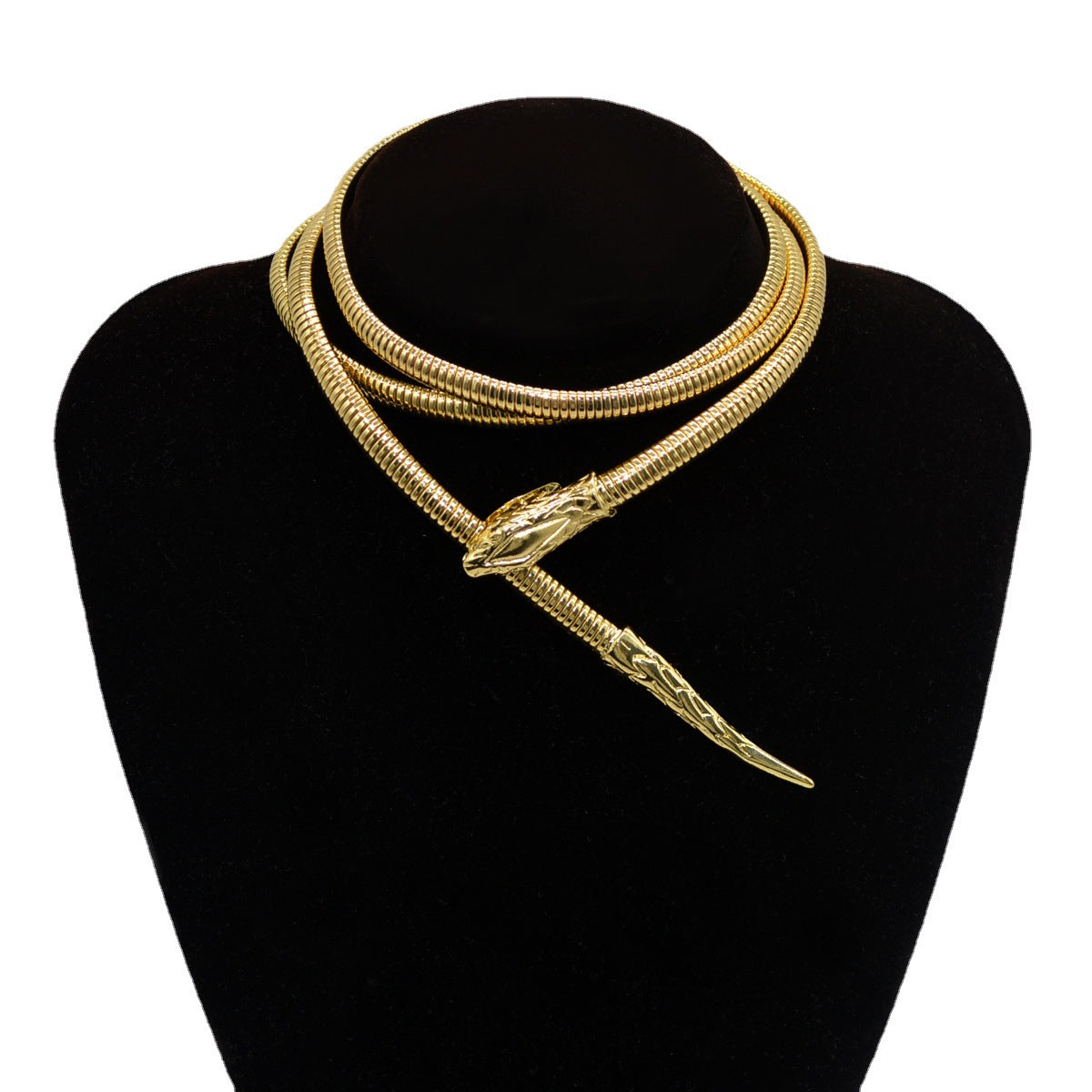 New Snake Waist Chain Personality Snake-shaped Metal Chain Match With Coat Skirt Belt