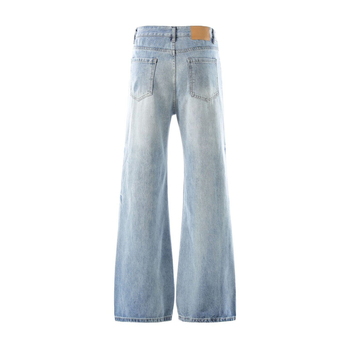 Denim Pants For Men And Women Straight-leg Bootcut Wide-leg Denim Pants