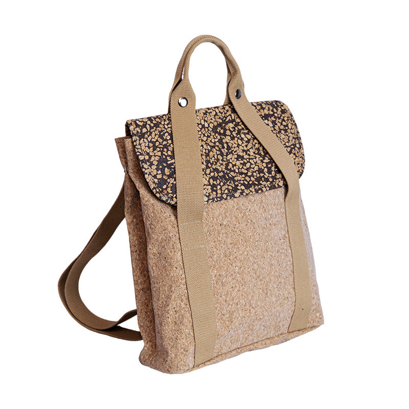 Coffee Grounds Cork Casual Backpack