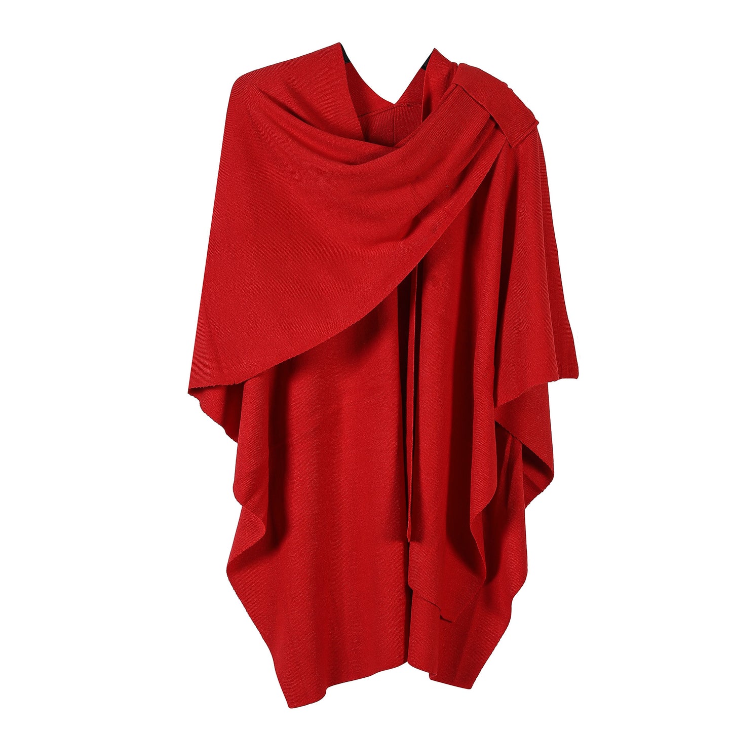 Knitted  Solid Color Shawl For Women