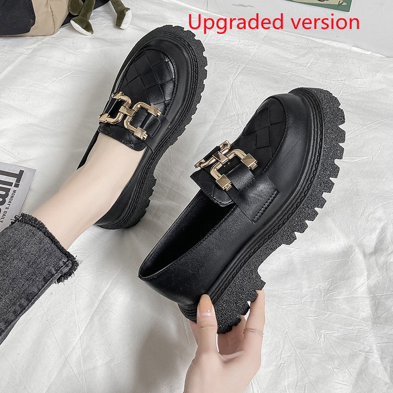 British Style Retro Platform Platform Women's Shoes