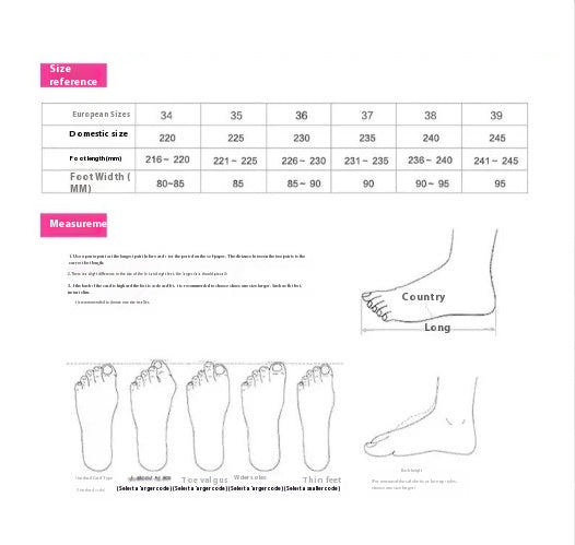 Women's Plus Size Fashion Platform Shoes High Heel Sandals Double Strap Casual Style