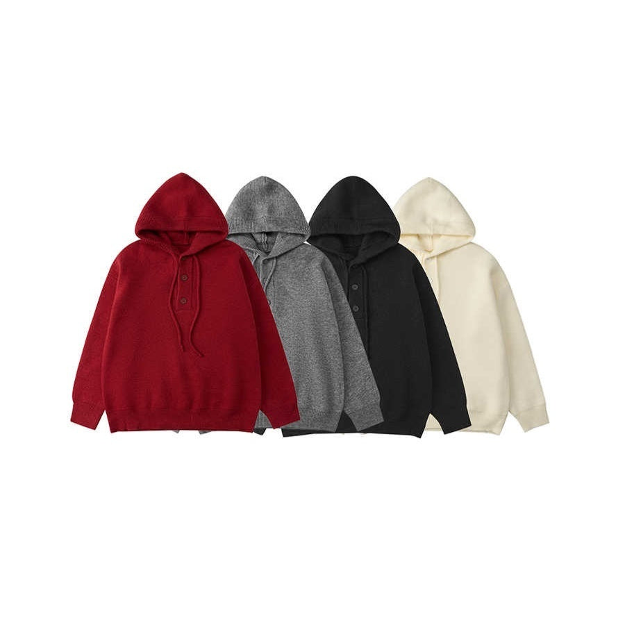 Idle Style Hooded Sweater Women's Men's Coat