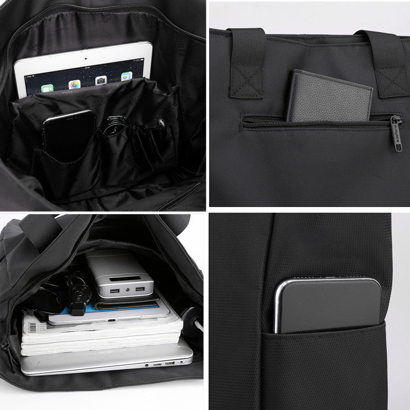 Shoulder Bag Youth Nylon Horizontal Tote