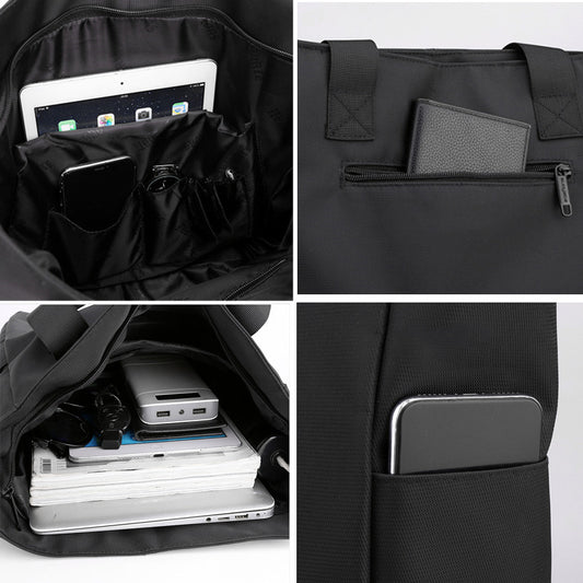 Shoulder Bag Youth Nylon Horizontal Tote