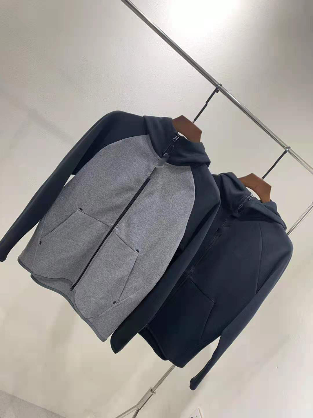 Knitted Seven Color Zipper Casual Sports Men