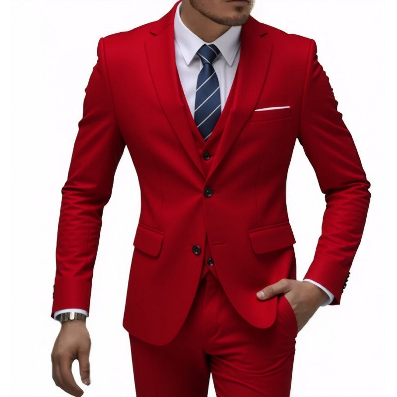 Three-piece Men's Wedding Best Man Suit