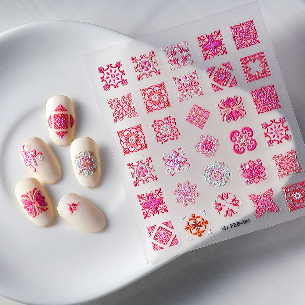 Craft Three-dimensional Nail Sticker Relief