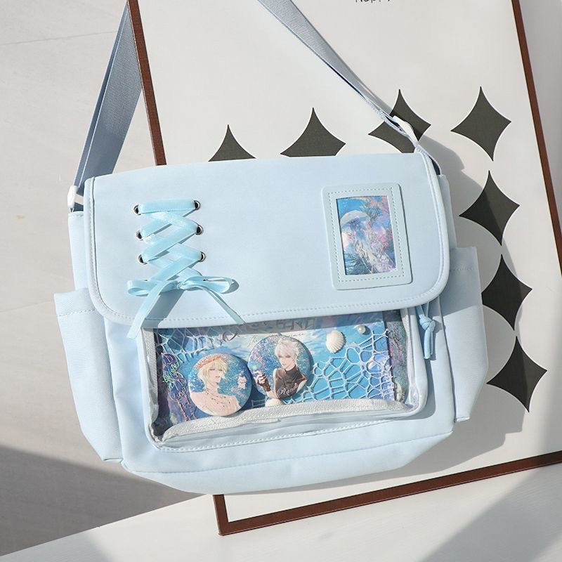 Daily Casual Transparent Crossbody Bag For Women