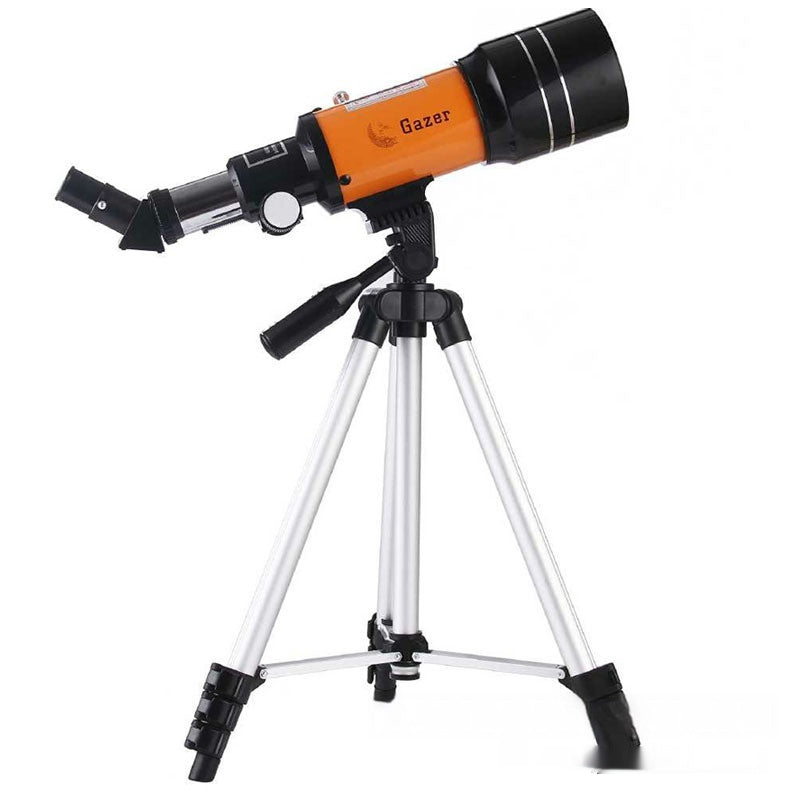 HD High Power Yellow Astronomical Telescope Professional Outdoor Deep Space Star Watching Moon