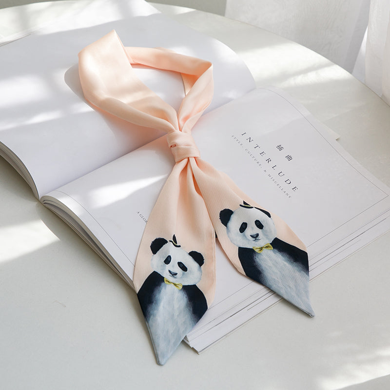 New Style Decoration Mr. Animal Small Skinny Scarf Neck Tie