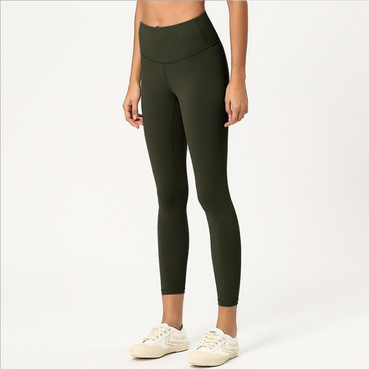 Double-sided Sanding Skin Nude Feel Yoga Pants