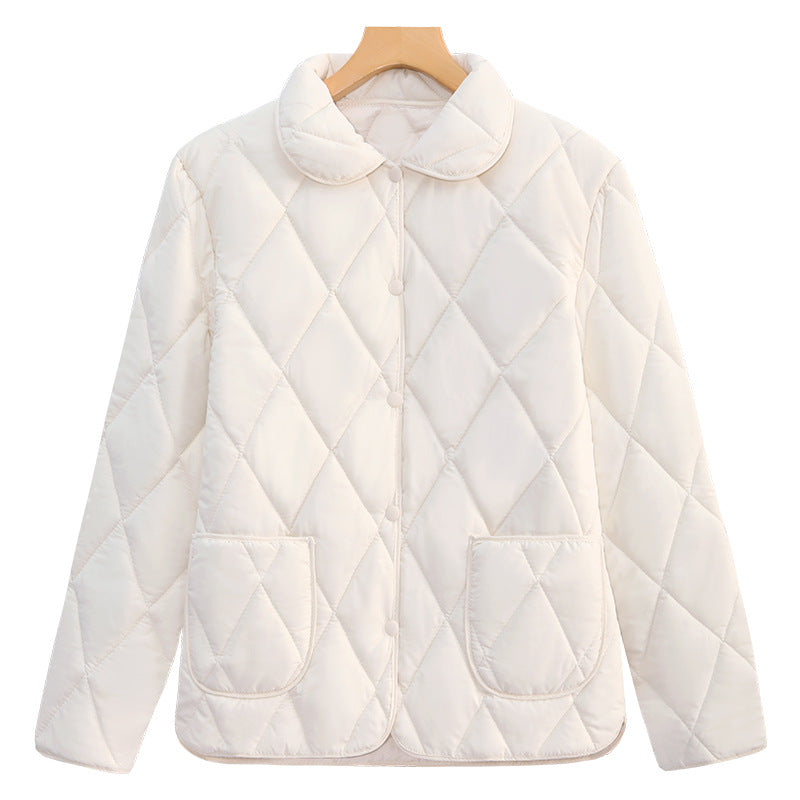 Women's Loose-fitting Lightweight Thin Coat Cotton-padded Jacket