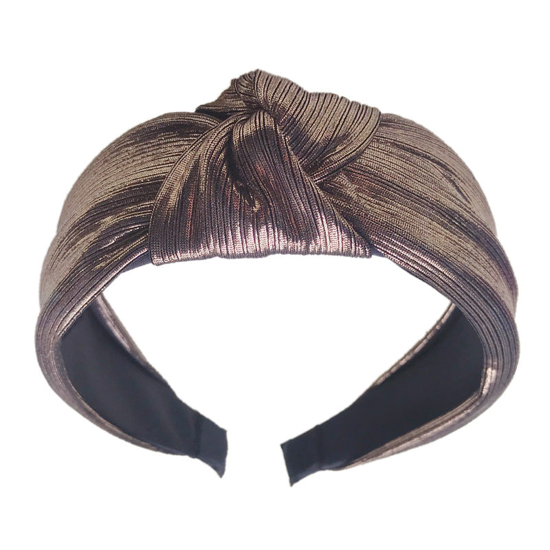 Hot stamping fabric headband