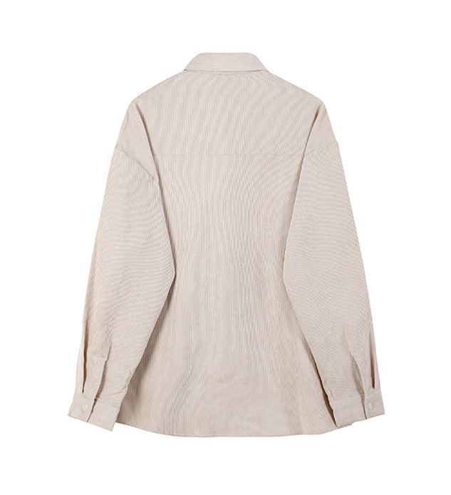 Corduroy Long-sleeved Shirt Men's Casual Coat