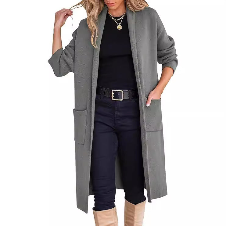 Women's Autumn And Winter Long Loose-fitting Sweater