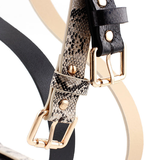 Vintage thin belt