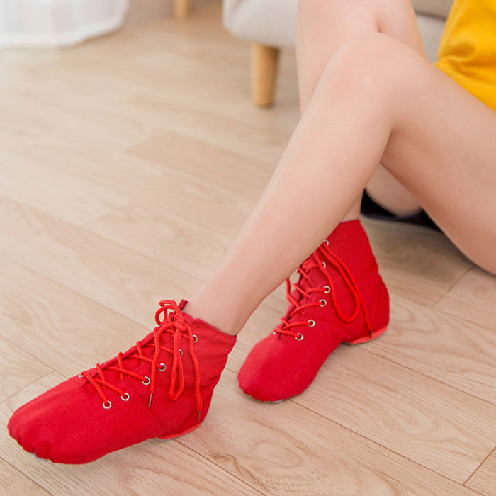 Men's And Women's Soft-soled Jazz Dance Shoes