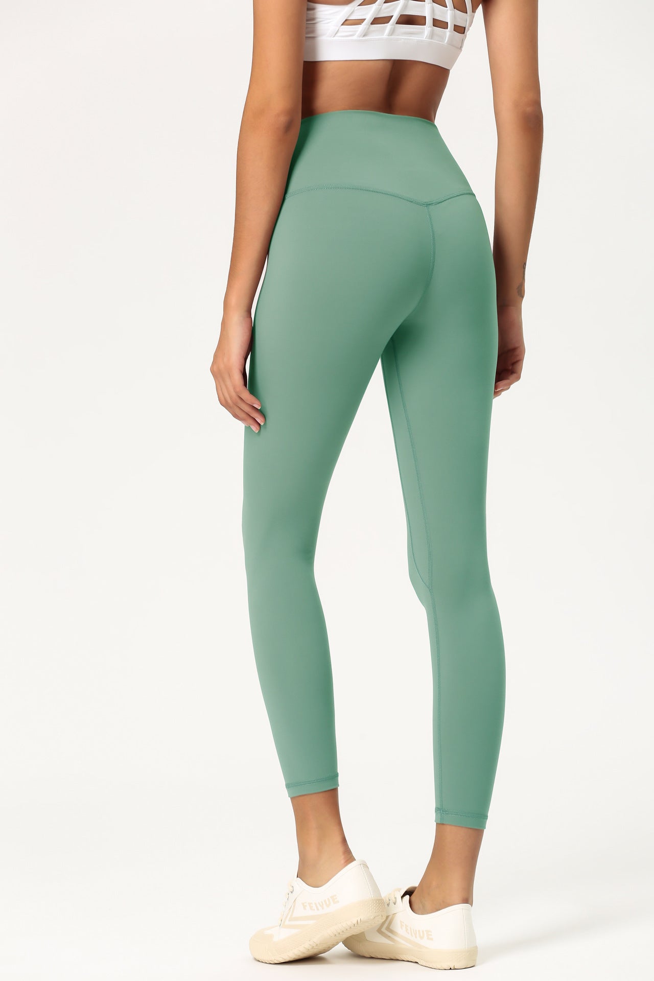 Double-sided Sanding Skin Nude Feel Yoga Pants