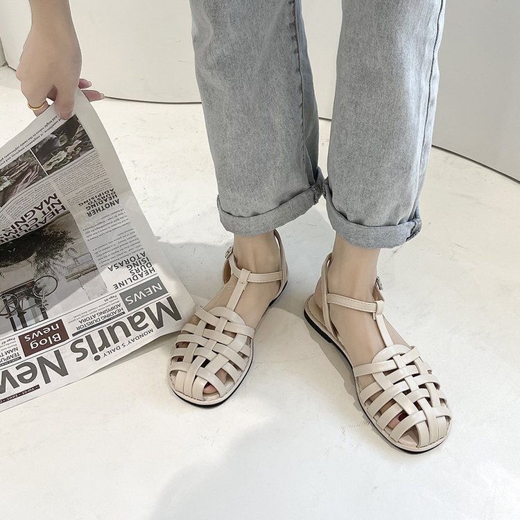 Women's Fashion Outerwear Flat All-match Sandals
