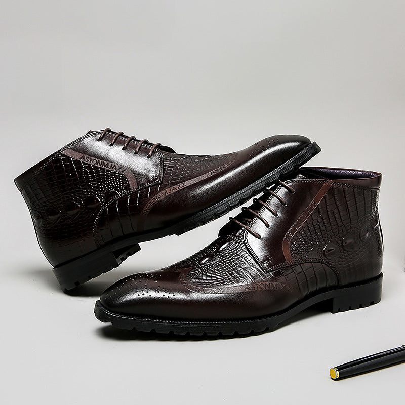Doc Martens For Men Comfortable Breathable Cowhide